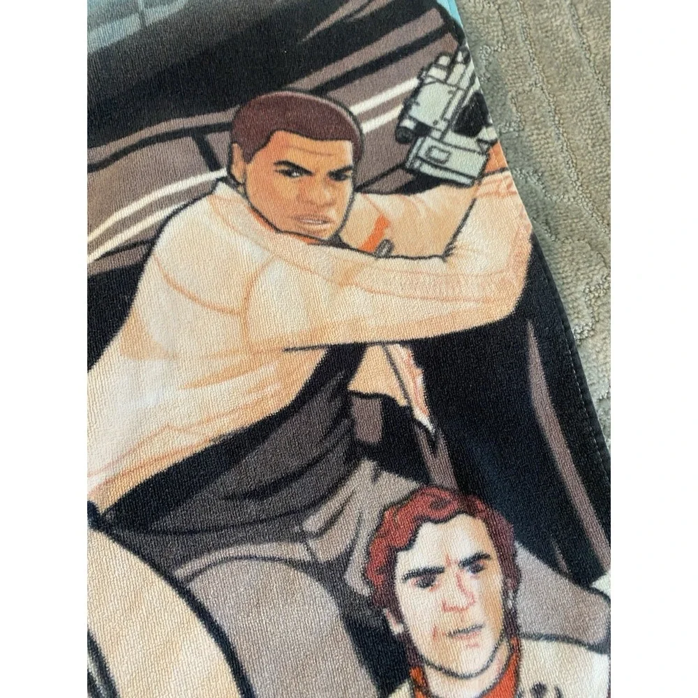Star Wars Beach Towel Rey BB8 Kylo Ren Adults or Kids Bath Pool Towel Disney
